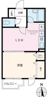 パレロワイヤル【3階】の間取り