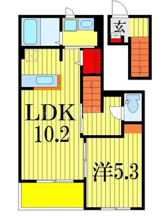ビエントII【2階】の間取り