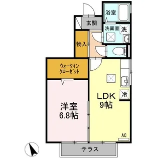 セジュールヴァンセンヌ B棟【1階】の間取り