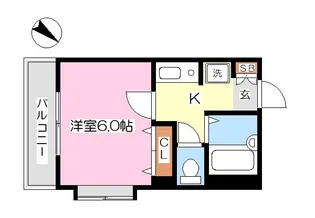 ヴィアーレ矢向【4階】の間取り