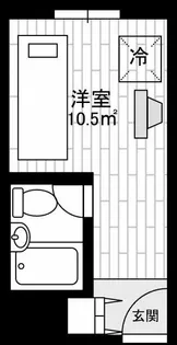 グリーンヒルズ戸塚【1階】の間取り