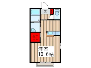 メイフェアB【1階】の間取り