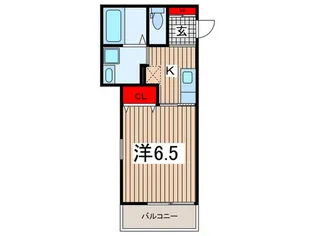パインズ下大久保【1階】の間取り