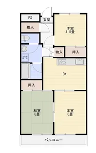 露木ビル第2【3階】の間取り