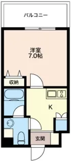 エスティメゾン亀戸【10階】の間取り