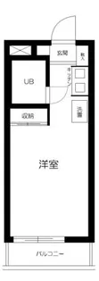 スカイコート池袋西【1階】の間取り