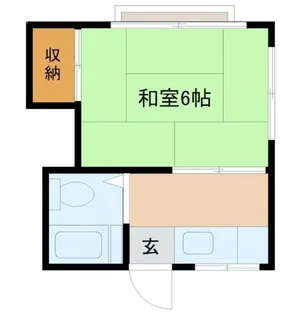 めじろ荘【2階】の間取り