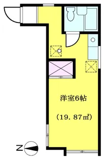 ハイツリベルテ【1階】の間取り