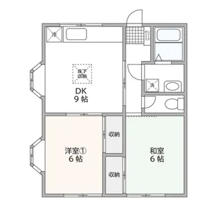 シスタス【1階】の間取り
