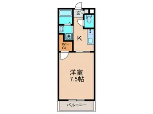 Cuore Ricco水巻【1階】の間取り