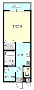 アトレスト【2階】の間取り