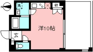 Patek【2階】の間取り