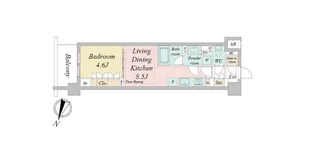 ドゥーエ早稲田【2階】の間取り