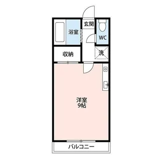 ハイツ深沢【1階】の間取り
