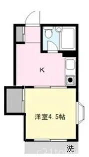 グラーチェアチ2【3階】の間取り