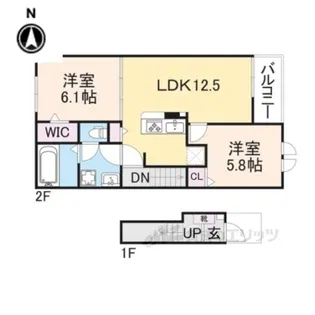ソラーナ2【2階】の間取り