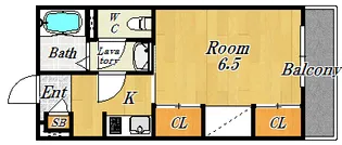 リブリ・エクセルハート【3階】の間取り