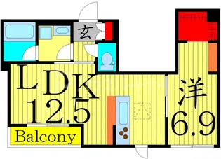 C&R【1階】の間取り
