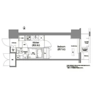 コンフォリア西蒲田【3階】の間取り