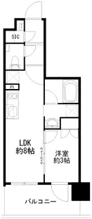 デュオステージ相模大塚【3階】の間取り