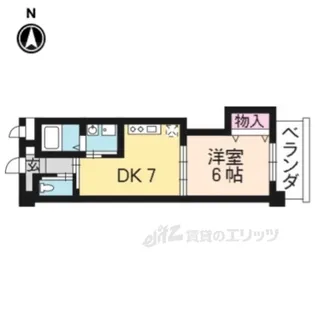 プリムヴェール【2階】の間取り