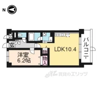 ラフィール【5階】の間取り