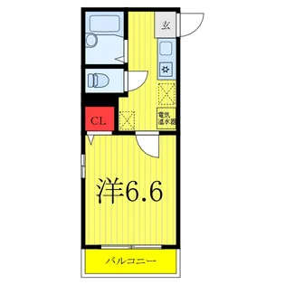 ボー・アステール氷川台【1階】の間取り
