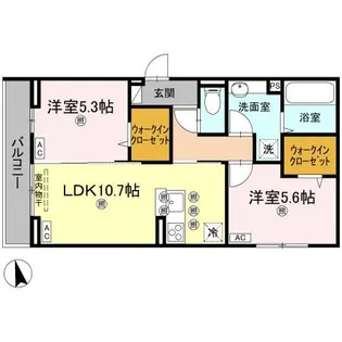 TORISIA大池【3階】の間取り