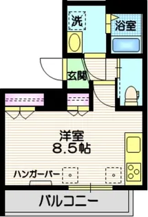 メゾン目黒原町【3階】の間取り