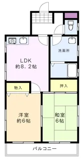 三崎町Mビル【2階】の間取り