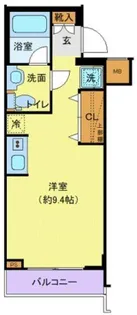 プレール・ドゥーク方南町【1階】の間取り
