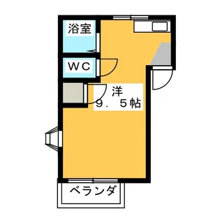 チェリーブロッサム【2階】の間取り