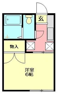 グリーンコテージ【2階】の間取り