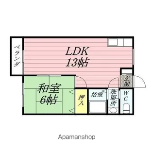 ローゼンハイム【1階】の間取り