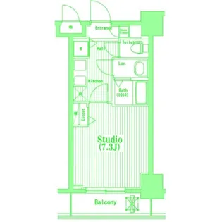 グランド・ガーラ横濱万世町【5階】の間取り
