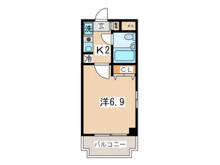 ルミエ-ル湘南ステ-ジ1【2階】の間取り