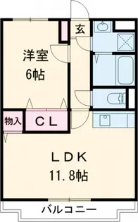 beauterraceステラ【2階】の間取り