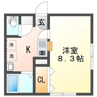 Casa Luna【2階】の間取り