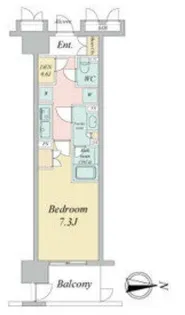 ラフィシア上前津(Rafficia Kamimaezu)【7階】の間取り