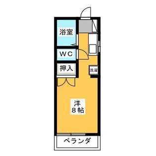 フリーライフふじなみ【2階】の間取り
