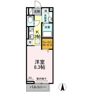 シュトラール【1階】の間取り