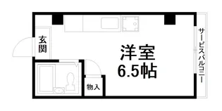 シティヴィラ法然院【2階】の間取り