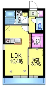 テラスオリーヴ【3階】の間取り