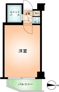 シャトーテル赤根崎【2階】の間取り