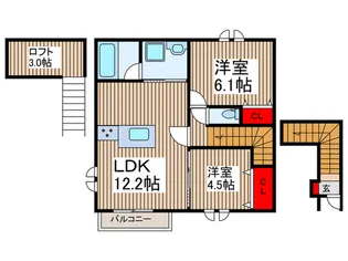 Windsor Court Northの間取り