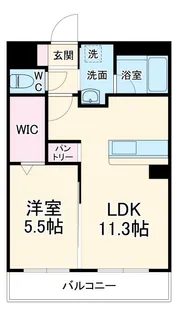 昭和町ユーミー【2階】の間取り