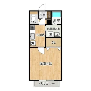 ブリオ南光台南【2階】の間取り
