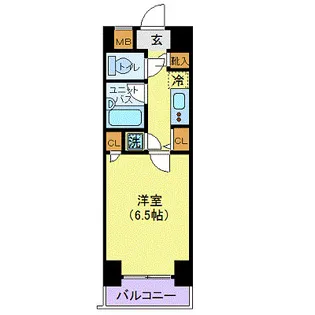 シンシア日本橋兜町【7階】の間取り