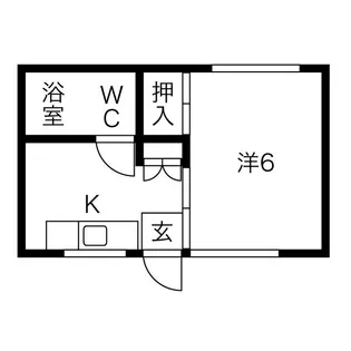 やまさコーポ【3階】の間取り