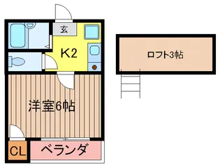 リトナステージ高美台【2階】の間取り